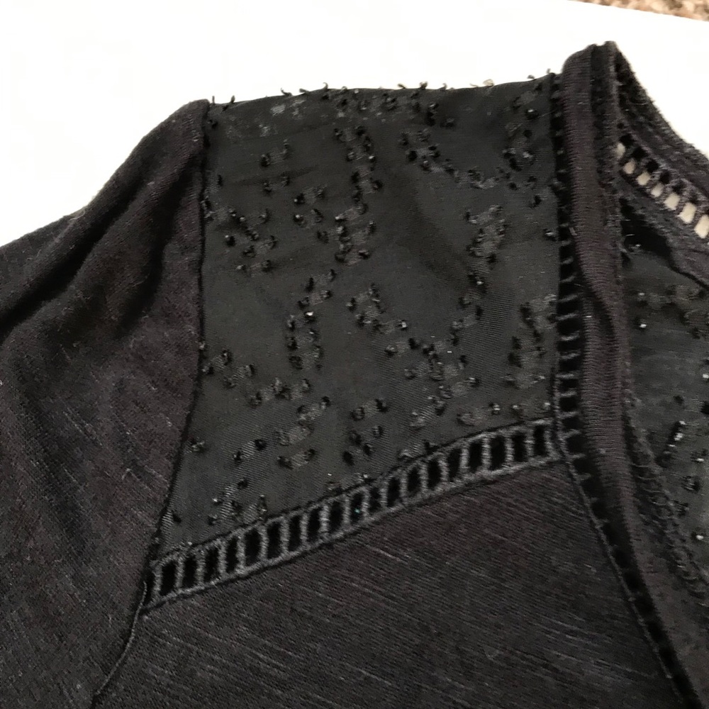 Anthropologie Dolan Left Coast Maisy Tee, black - Picture 8 of 13